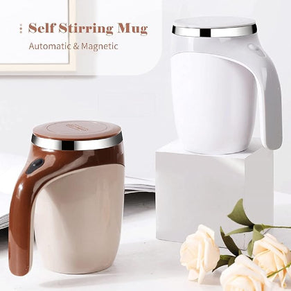 380mL Self-Stirring Mug with Lid