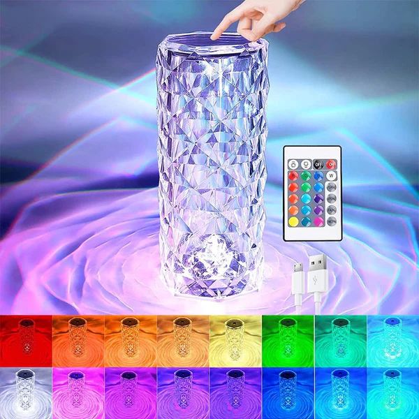 Luxury LED Crystal Table Lamp