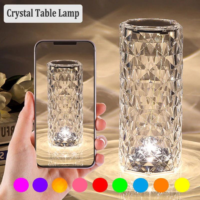 Luxury LED Crystal Table Lamp