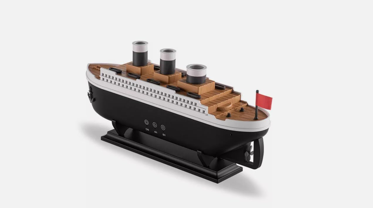 Titanic Ship 3D LED Humidifier & Aroma Diffuser